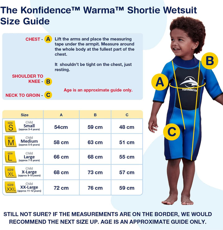 Konfidence Wetsuits - Konfidence Shorty Swimsui...
