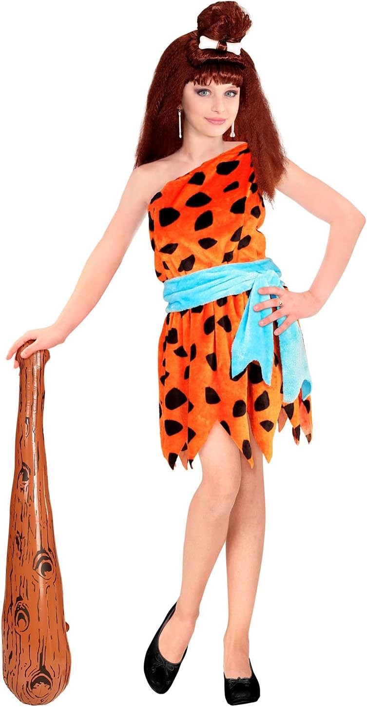 WIDMANN 05785 COSTUME RAGAZZA DELL'ETA' DELLA PIETRA 4/5 #057E 116, 116