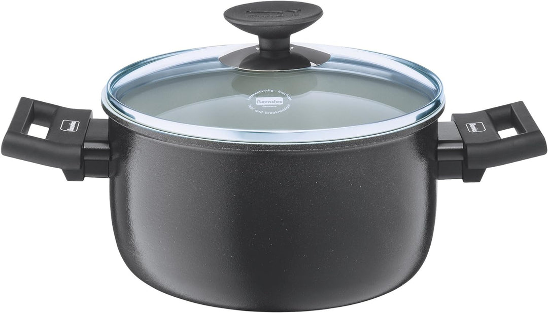 Berndes Alu Specials Kochtopfset, 4-teilig, 16-24 cm, 013201, Weiss, Keramik, Aluminium