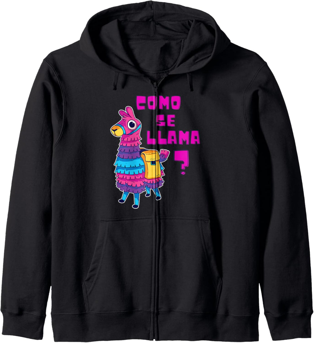 Funny Llama Piñata Party Spanish Pun Cinco de Mayo Kapuzenjacke