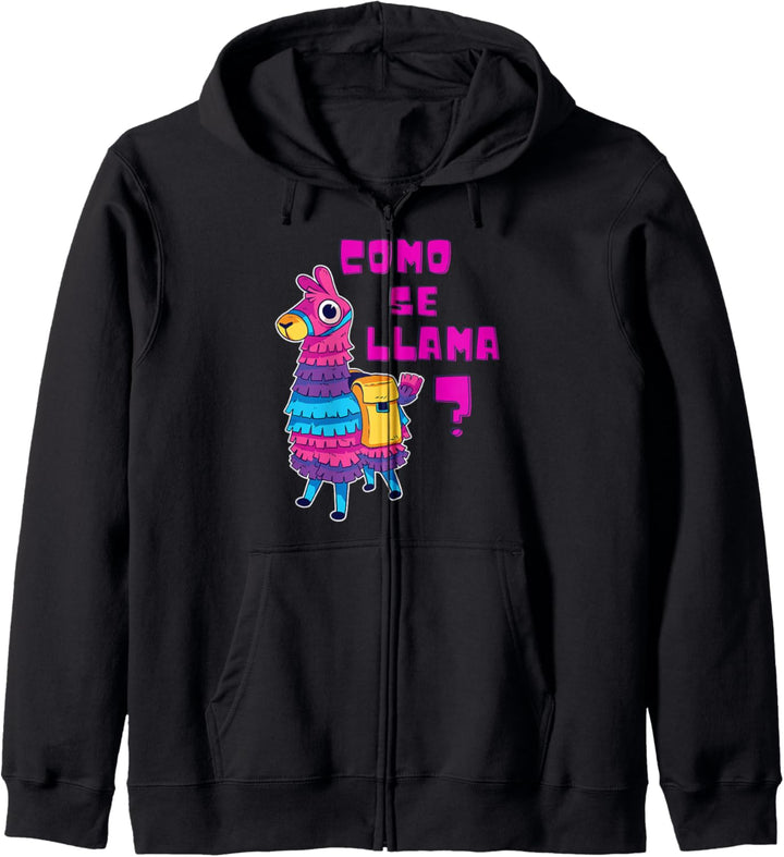 Funny Llama Piñata Party Spanish Pun Cinco de Mayo Kapuzenjacke