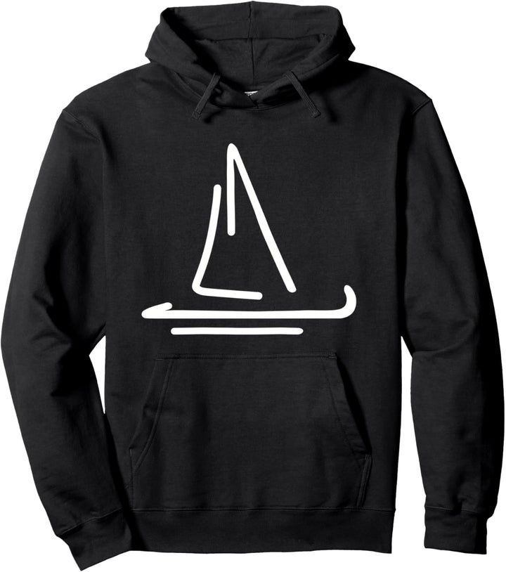 Segelboot Pullover Hoodie