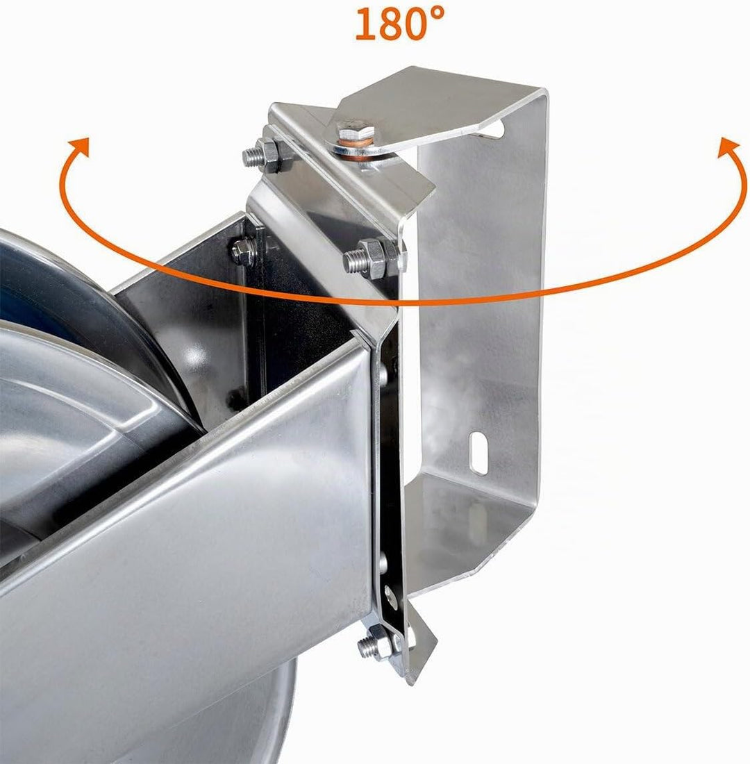 Schlauchaufroller mit Brause Profi 20m Gastronomiebedarf