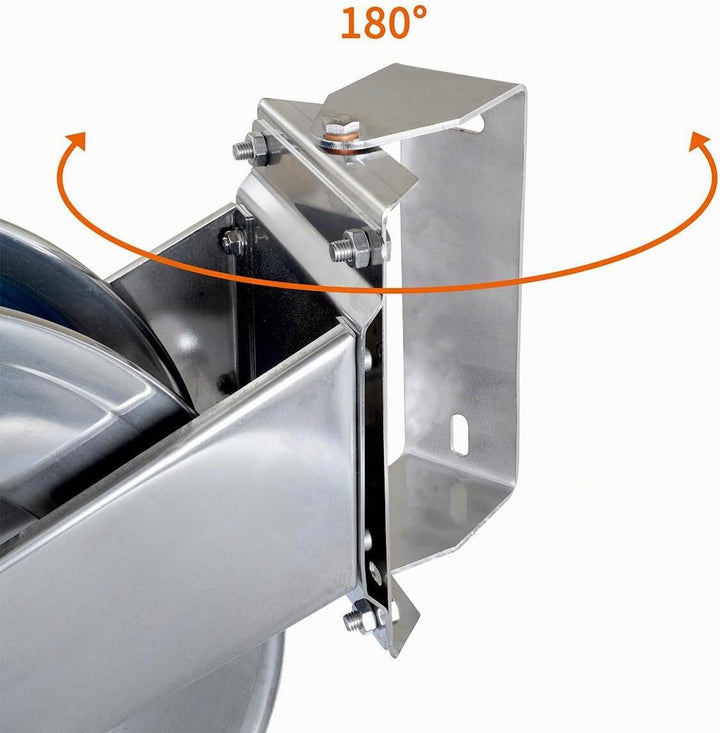 Schlauchaufroller mit Brause Profi 20m Gastronomiebedarf