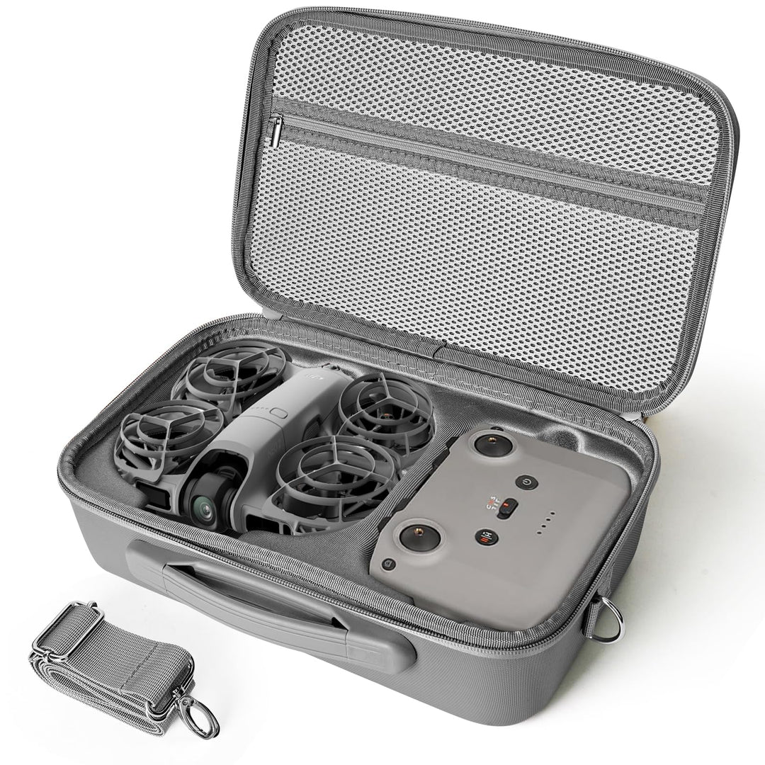 Tasche für DJI NEO 2, Tragbare PU Leder Tragetasche für DJI NEO 2 Fly More Combo Zubehör, Compatible
