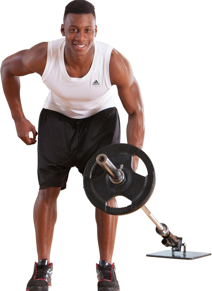 Sport-Thieme Langhanteltrainer | T-Bar Row, Core-Trainer für Krafttraining | Für 30 mm u. 50 mm Hant