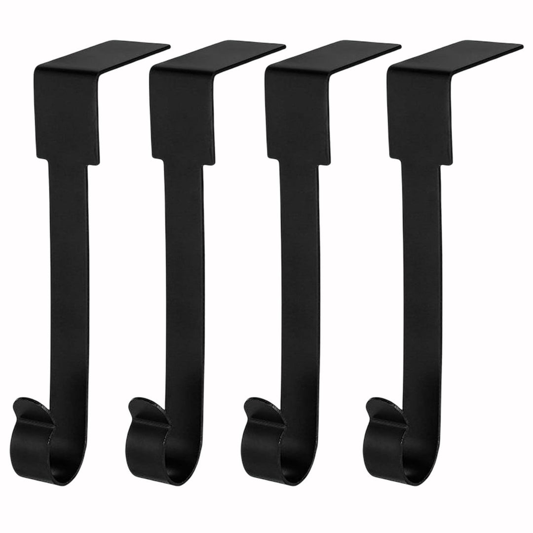 4er-Set Tragbar Verstellbare Edelstahl Haken für Tisch und Tür, Headset Halterung, Schreibtisch Zube