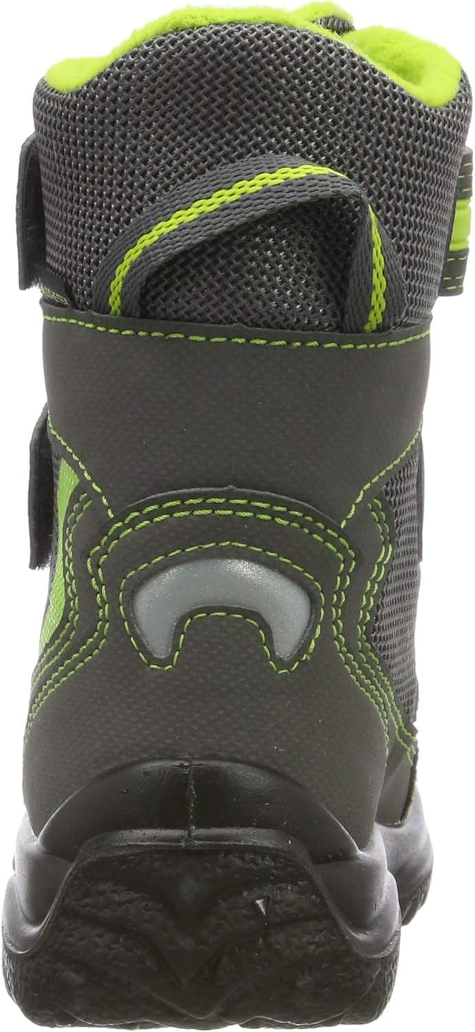 Superfit Jungen Snowcat Warm Gefütterte Gore-tex Schneestiefel 20 EU Weit Grau Grau Gelb 20, 20 EU W