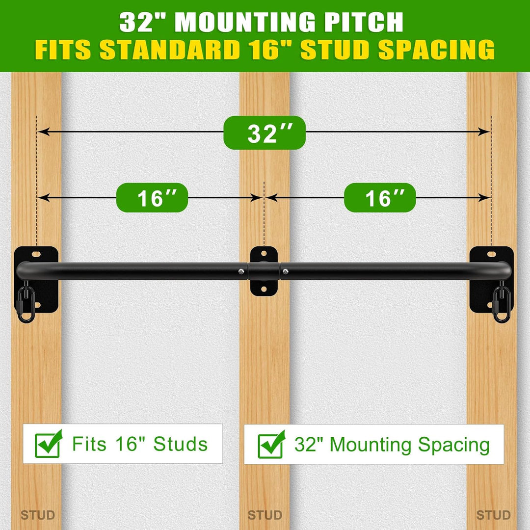 SELEWARE klimmzugstange türrahmen klimzugststange wand - Wandmontage Latzugstangen Home Gym Workout