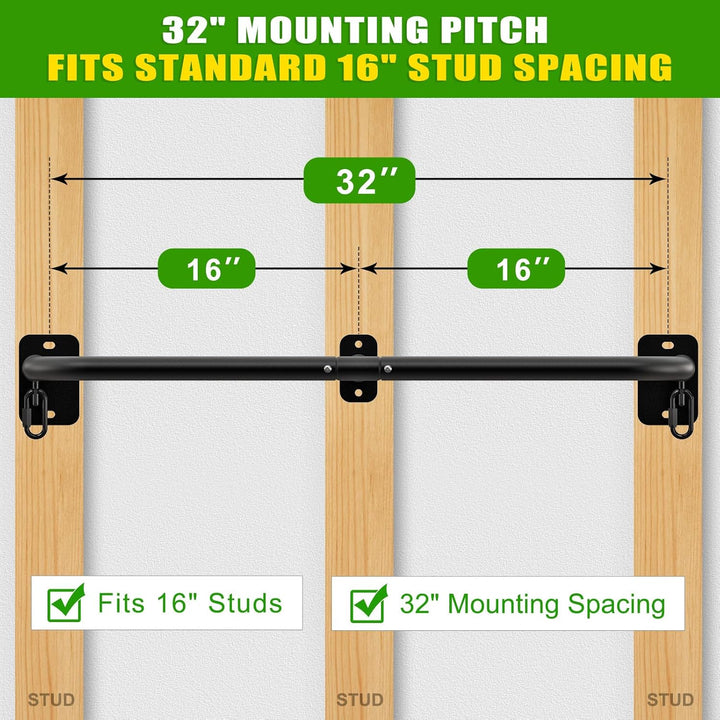 SELEWARE klimmzugstange türrahmen klimzugststange wand - Wandmontage Latzugstangen Home Gym Workout