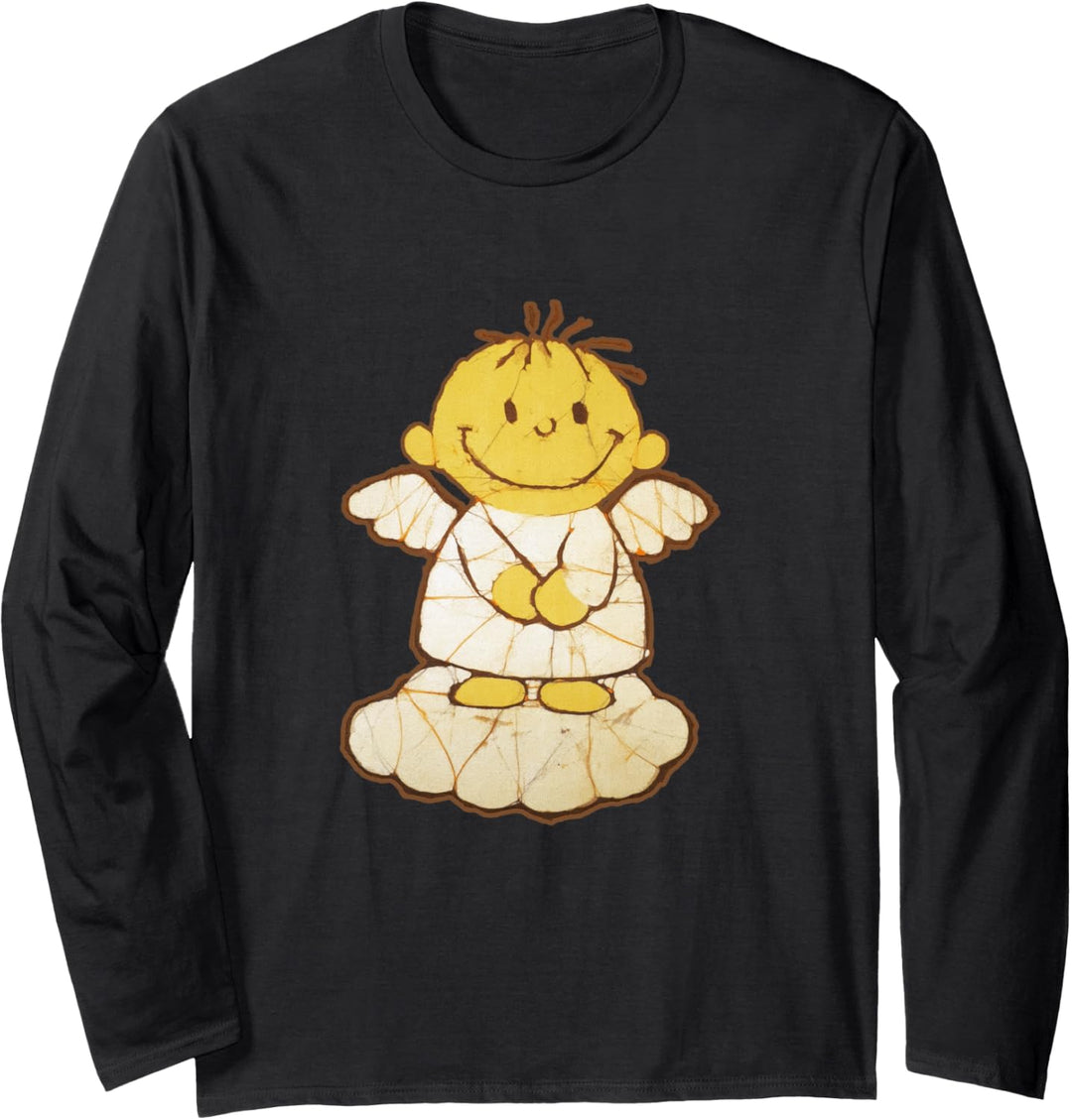 Engel Weihnachten Wolke Schutzengel Advent Christkind Langarmshirt