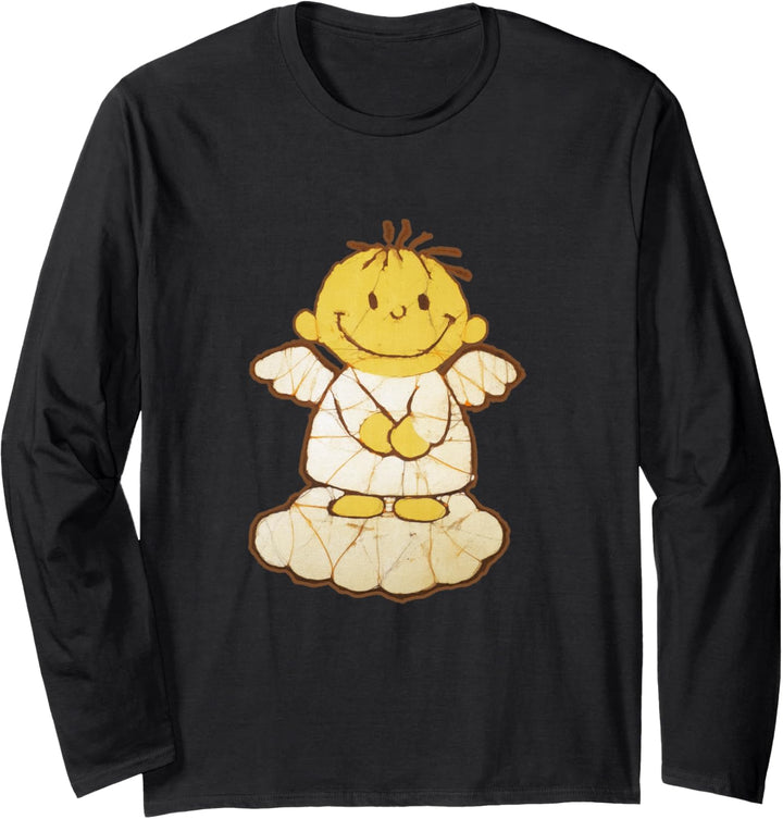 Engel Weihnachten Wolke Schutzengel Advent Christkind Langarmshirt