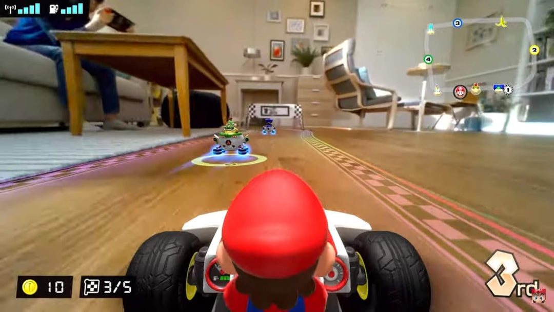 Nintendo Switch V2 32Gb Neon-Rot/Neon-Blau [neues model] + Mario Kart Live: Home Circuit - Mario