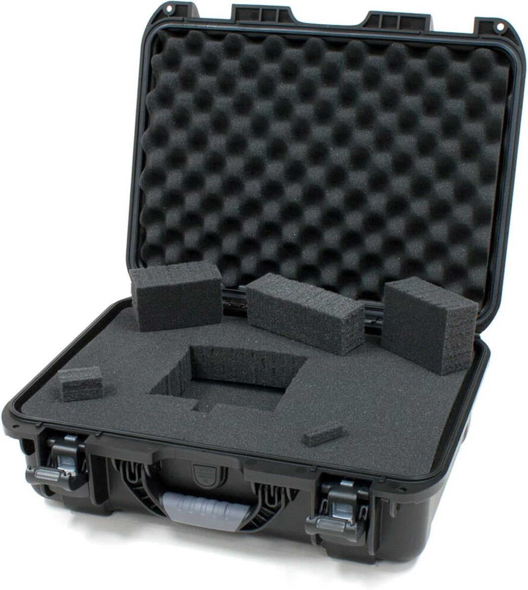 Nanuk 925 Wasserdichter Hartschalenkoffer Mit Plüschschaumeinlage - Schwarz Würfelförmiger Schaumsto