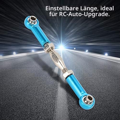 T best RC Zugstange, 6 Stücke Einstellbare Servo Links Spurstange Aluminiumlegierung Spannschloss Ro
