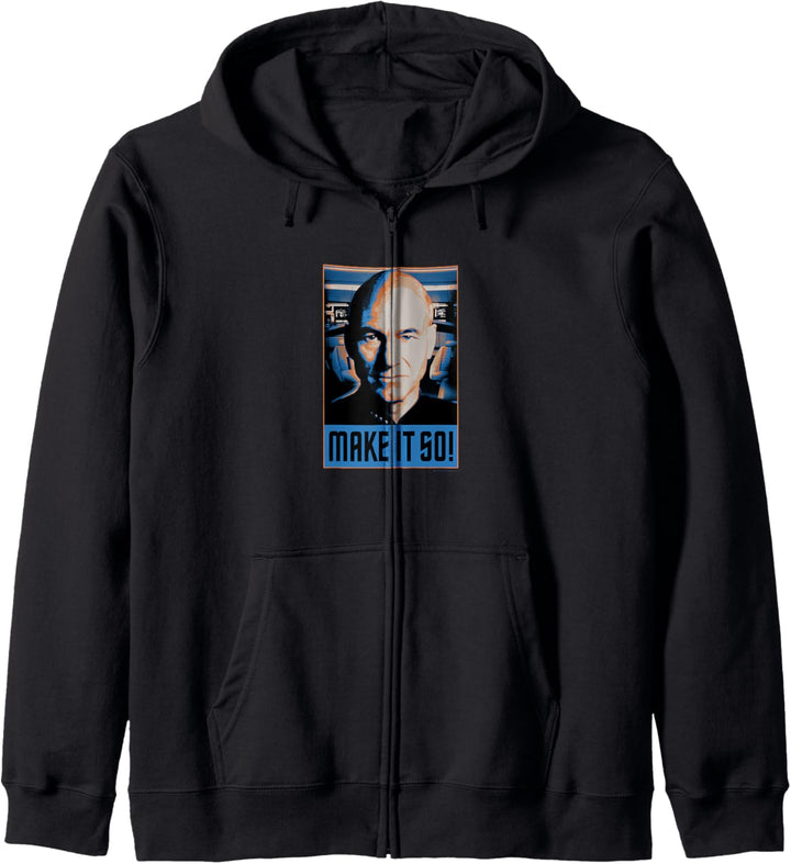 Star Trek Next Generation Picard Make Is So Kapuzenjacke
