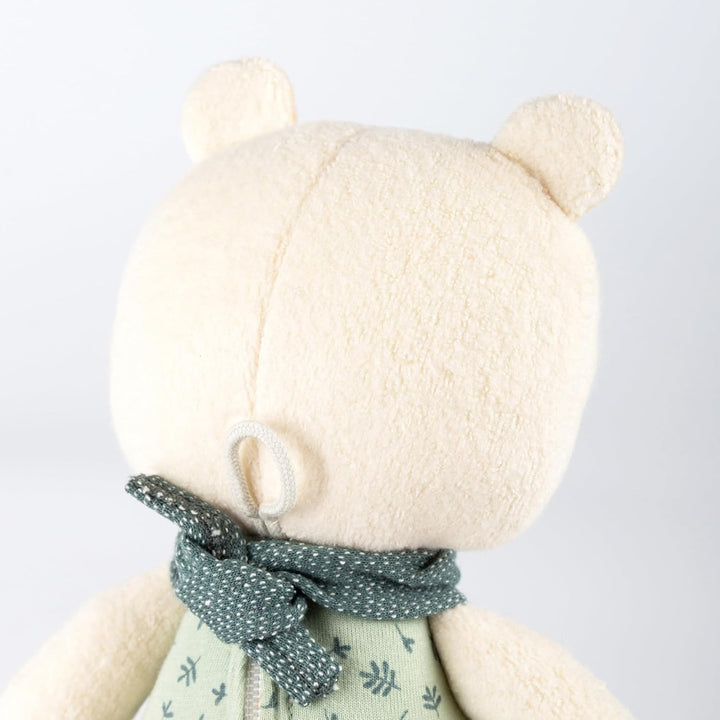 SIGIKID 39773 Spieluhr Bär, yellow für Mädchen und Jungen von 0 bis 36 Monaten Mint/Weiss/Bär, Mint/