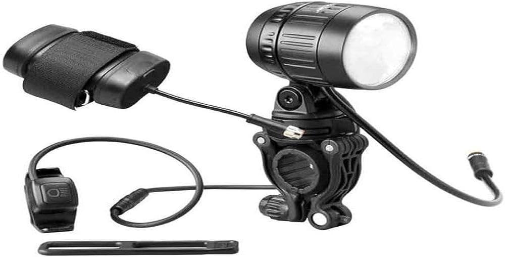 busch+müller Busch & Müller Unisex – Erwachsene Lumotec IQ-XM Speed Akku-LED-Scheinwerfer, Schwarz,