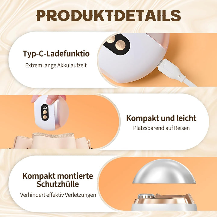 Elektrischer Nagelknipser, 3 in 1 Multi-functional Electric Nail Trimmer, Elektrischer Nagelschneide