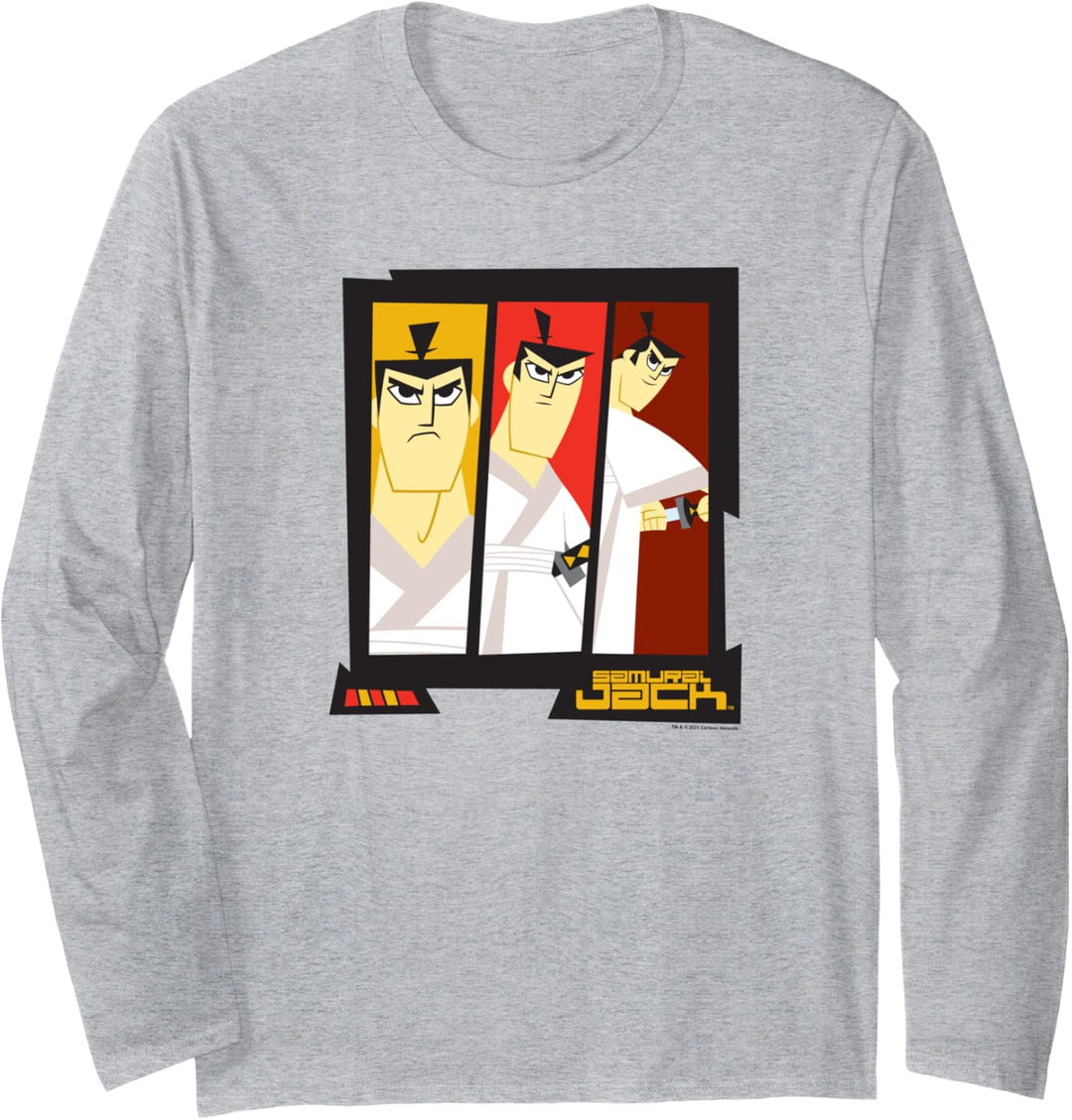 Samurai Jack Samurai Jack Panels Langarmshirt