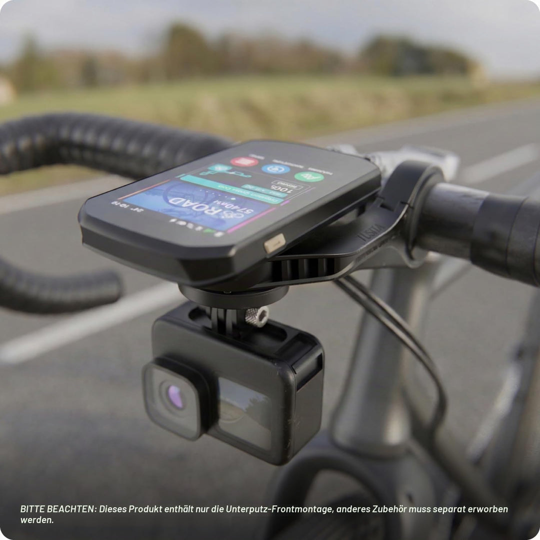 TUSITA Halterung Kit Kompatibel mit Garmin Edge GPS Fahrradcomputer, für Scheinwerfer Kamera, 010-13