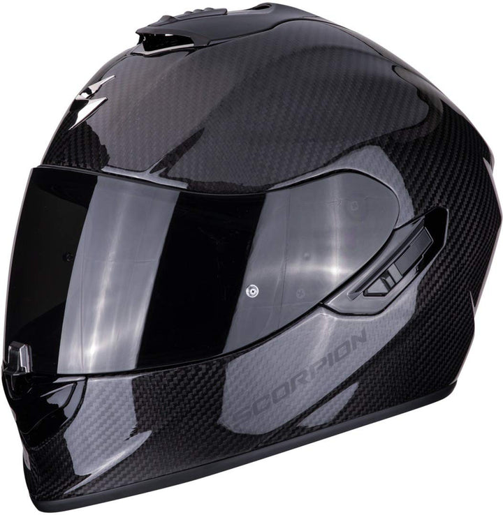 Scorpion,14-261-100-06, Motorradhelm Exo 1400 Air Carbon Solid, XL, Noir XL Schwarz, XL Schwarz