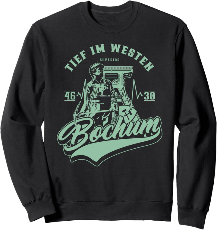 Bochum - Steiger und Förderturm III Sweatshirt