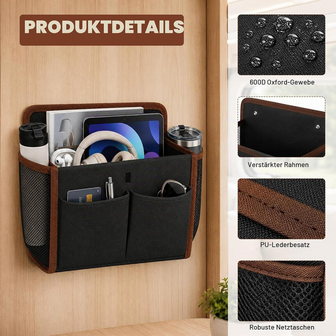 Wohnmobil Camping Organizer, Faltbarer Hängeorganizer Ohne Bohren, Selbstklebender Camping Organizer