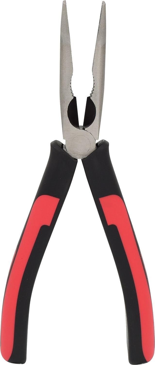KS Tools 115.2113 SlimPOWER Flachrundzange, gebogen, 210mm