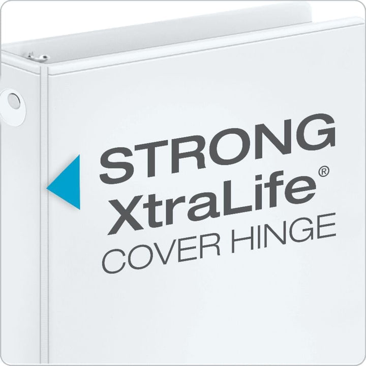Cardinal Economy 3-Ring Binders, 1.5", Round Rings, Holds 350 Sheets, ClearVue Presentation View, No