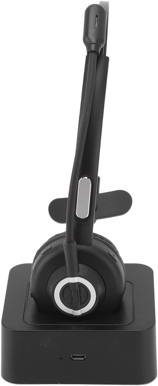 Call Center Headset, Noise Cancelling Comfort 300° Flexibles Noise Cancelling Mikrofon, Bluetooth He