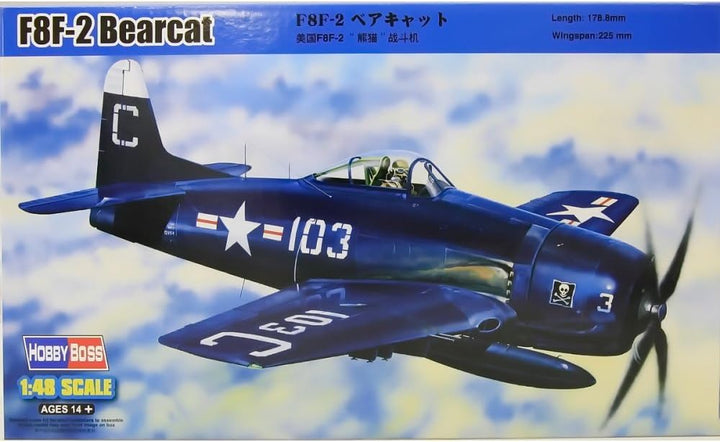 Hobby Boss 80358 Modellbausatz F8F-2 Bearcat