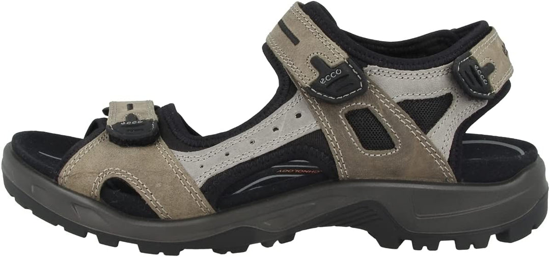 ECCO Herren Yucatan Sandal 41 EU Vetiver Wild Dove, 41 EU Vetiver Wild Dove