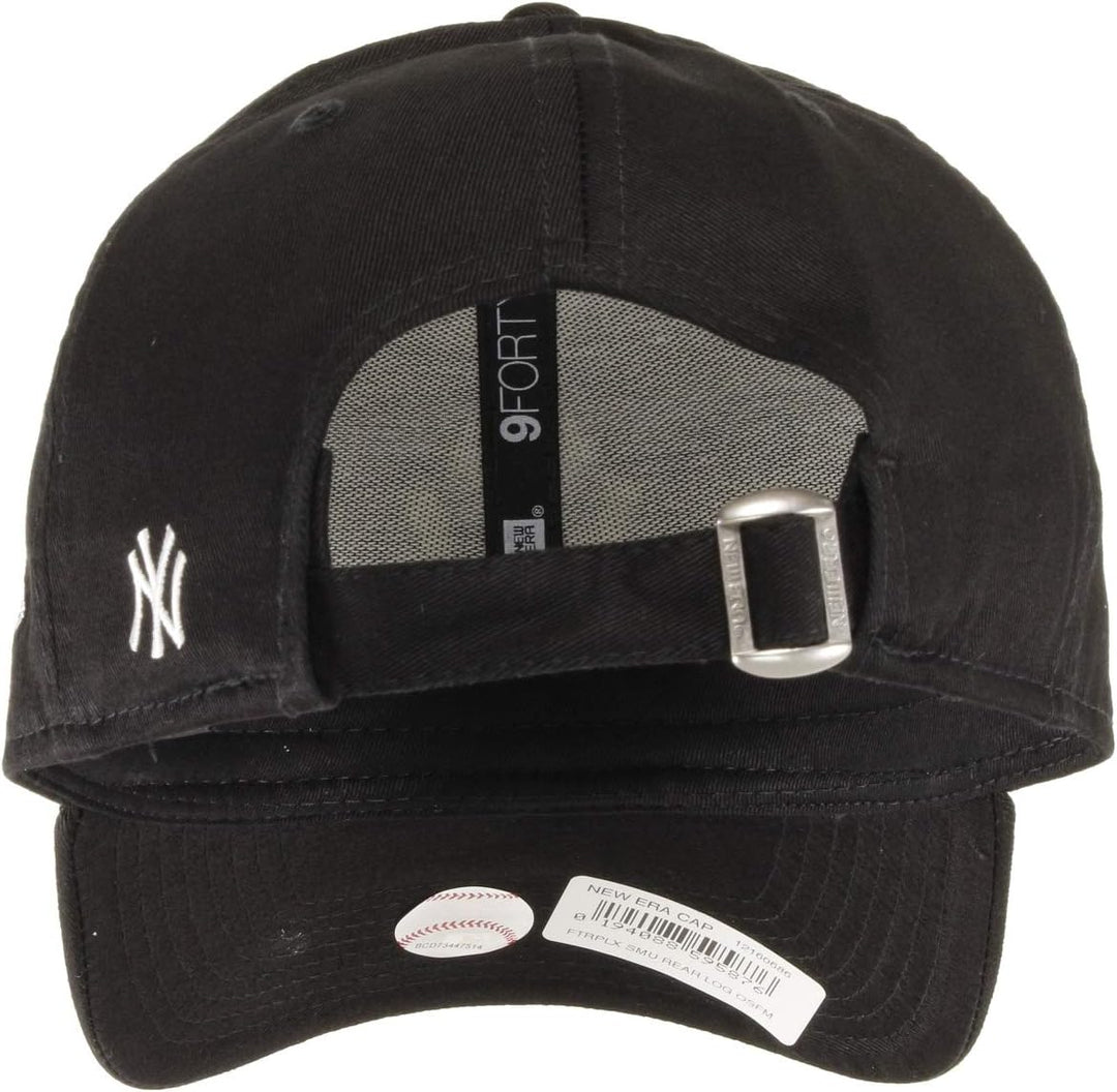 New Era MLB Cap verstellbar Basecap 9forty Baseball Kappe NY LA Rear Logo Einheitsgrösse Yankees-Bla