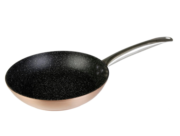 Wecook 10528 Bratpfanne, 28 cm, antihaftbeschichtet, Induktionsboden, frei von BPA und PFOA, geschmi