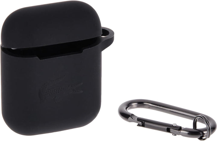 Lacoste LCA2SK Hülle für Airpods Schwarz Silicone