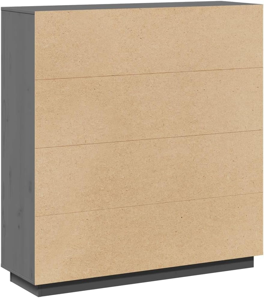 vidaXL Highboard Sideboard Kommode Schrank Anrichte Beistellschrank Mehrzweckschrank Holzschrank Hoc