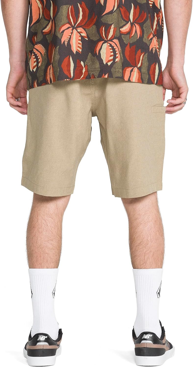 Volcom Herren Kerosene Hybrid Lssige Shorts, Khaki