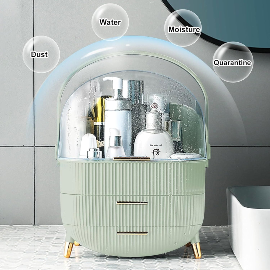 Make-up Organizer Aufbewahrungsbox, Make-up Display-Schachtel mit Deckel, staubdichte wasserdichte K