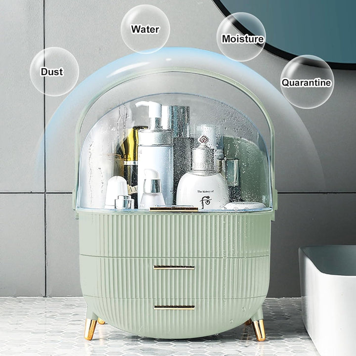 Make-up Organizer Aufbewahrungsbox, Make-up Display-Schachtel mit Deckel, staubdichte wasserdichte K