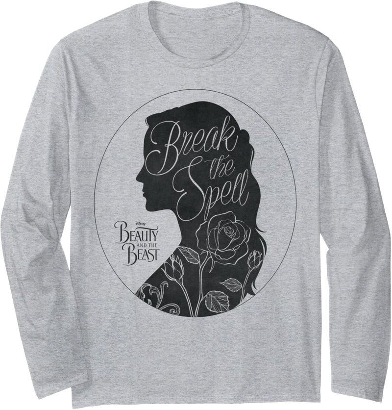 Disney Beauty And The Beast Belle Silhouette C1 Langarmshirt