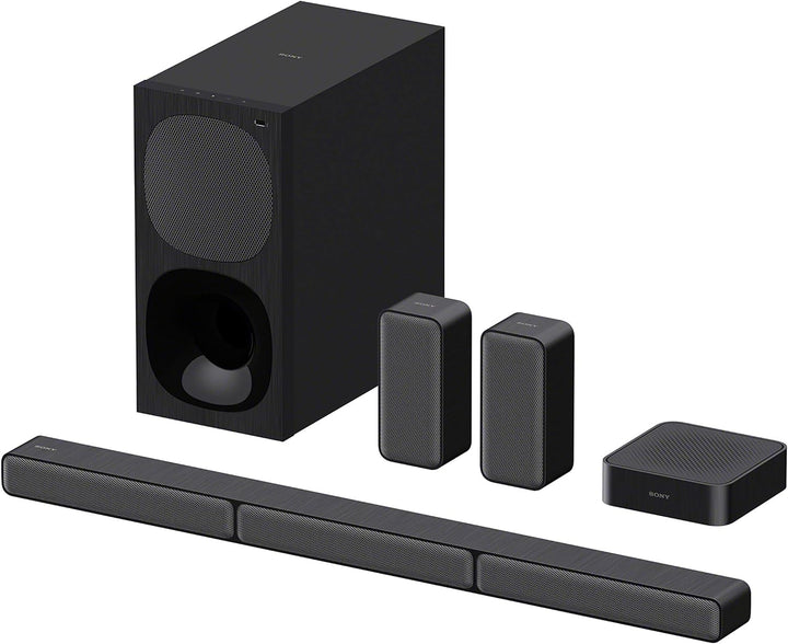 Sony HT-S40R 5.1ch 600W Soundbar für TV mit Subwoofer und kabellosem Rear Speaker mit Bluetooth Sing