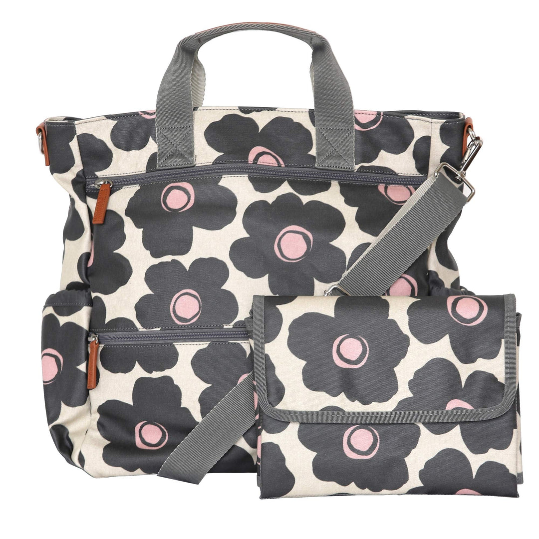 Wickeltasche für Zwillinge. Diese geräumige und multifunktionelle Wickeltasche lässt sich als Umhäng