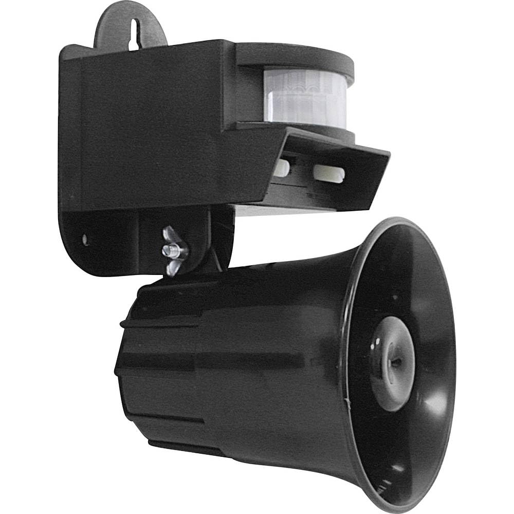 Blanko Vogelschreck Birdchaser mit Bewegungsmelder, Schwarz, 200 x 120 x 90 mm