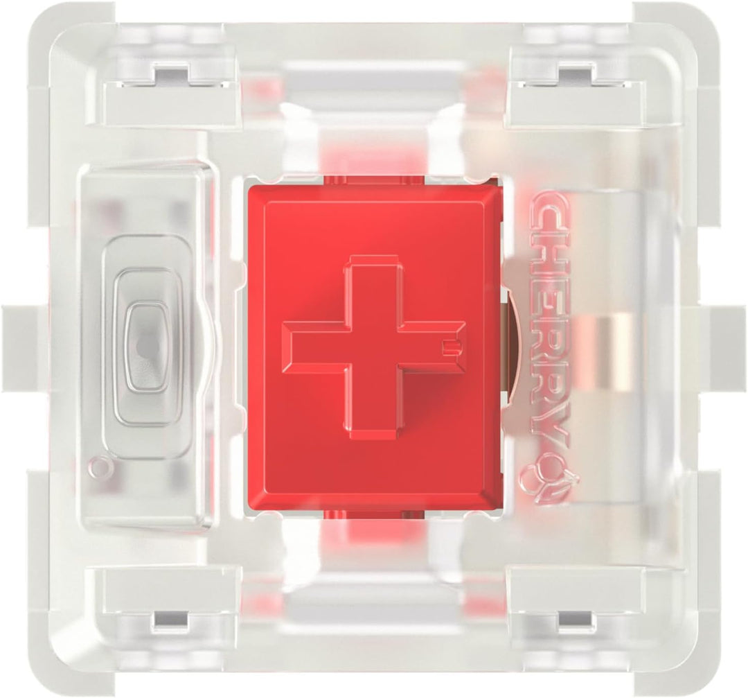 CHERRY MX RGB RED Switch Kit, 23 Mechanische Tastatur-Schalter, für DIY, Hot Swap oder Gaming-Keyboa