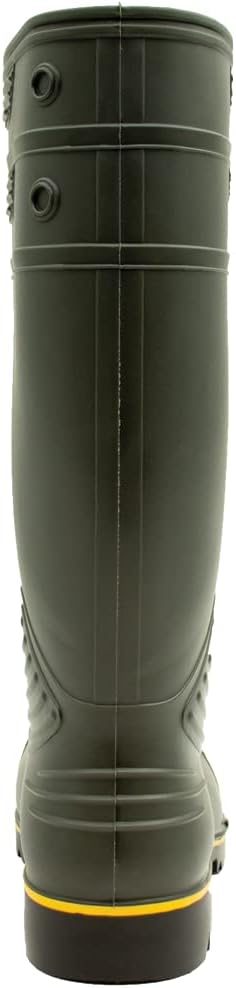 DUNLOP Acifort Heavy Duty Full Safety Wellington Black 40 EU Grün, 40 EU Grün