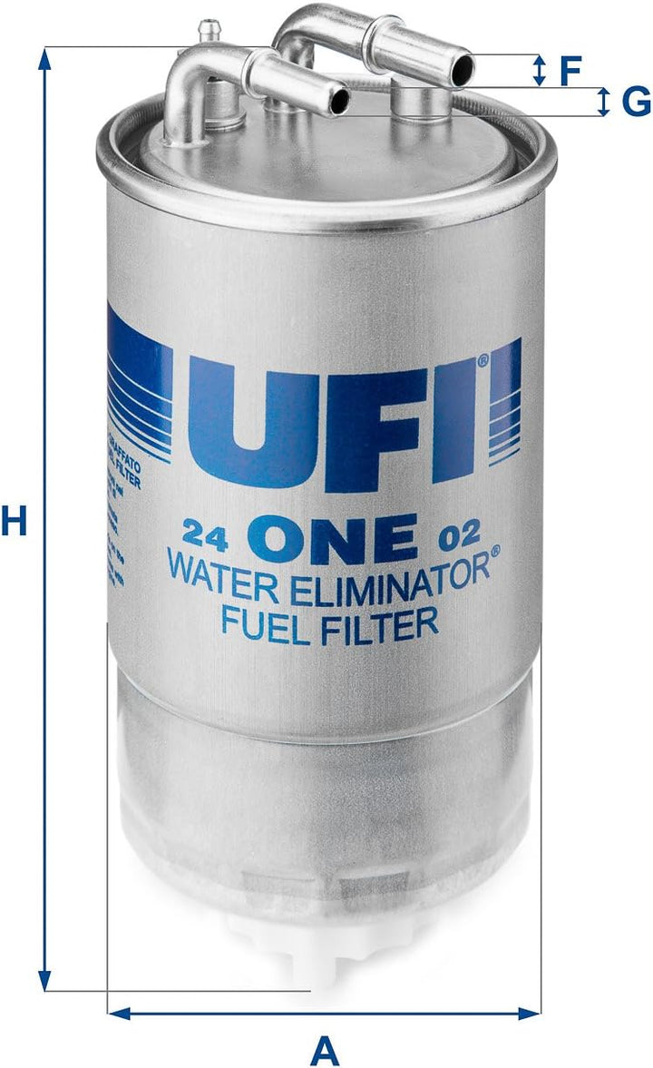 UFI FILTERS Filters 24.ONE.02 Dieselfilter