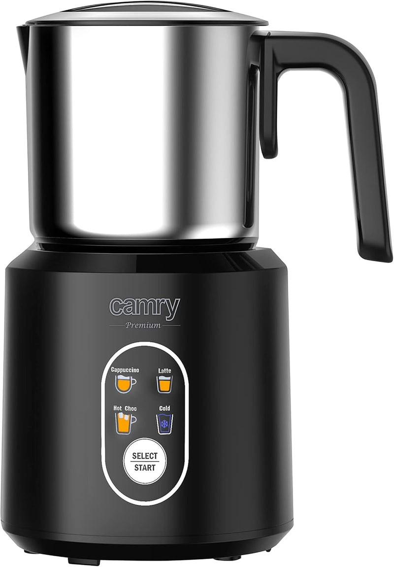 CR4498 CR 4498 Camry Milchaufschäumer - Aufschäumen und Erhitzen, Aufschäumer mit Abschaltautomatik,