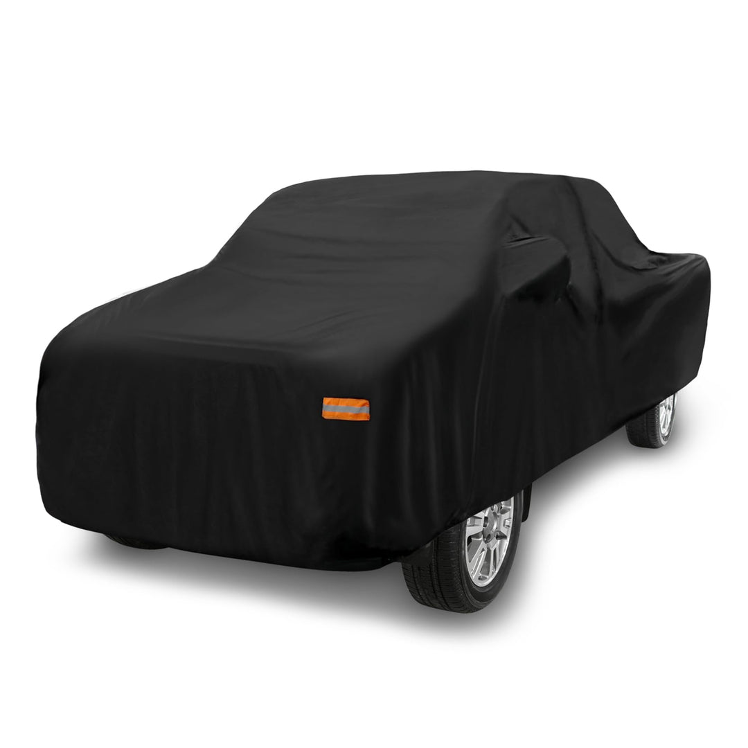 X AUTOHAUX Fahrzeug Pickup Abdeckung Voller Aussenabdeckungen Wasserdicht 190T PU