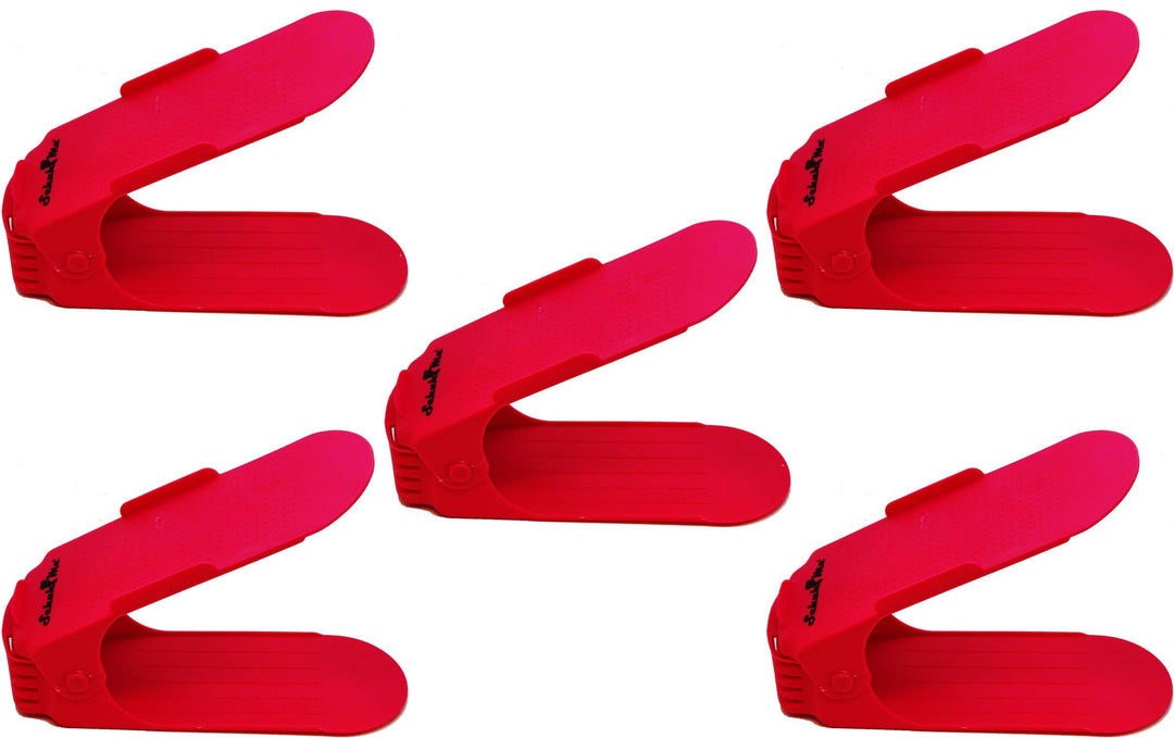 5 x Verstellbarer Profi Schuhstapler Schuhorganizer Schuhhalter – Magic Shoe Rack Organizer - Sparse